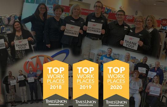 AAA Northway Top Places to Work 2019, 2019, 2020