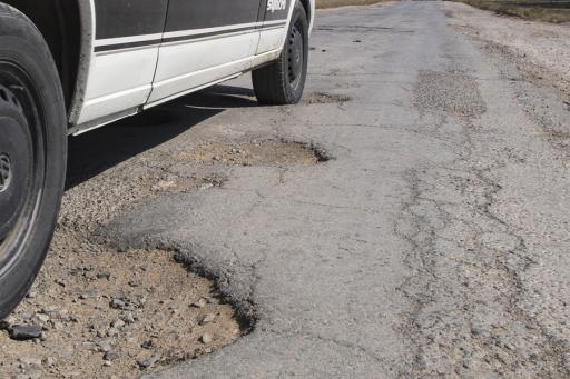 Roadways are beginning to thaw and that means potholes. 